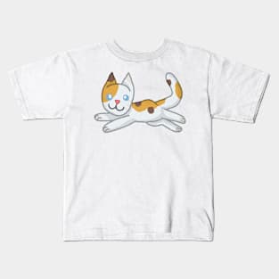 Floppy Cat [Calico] Kids T-Shirt